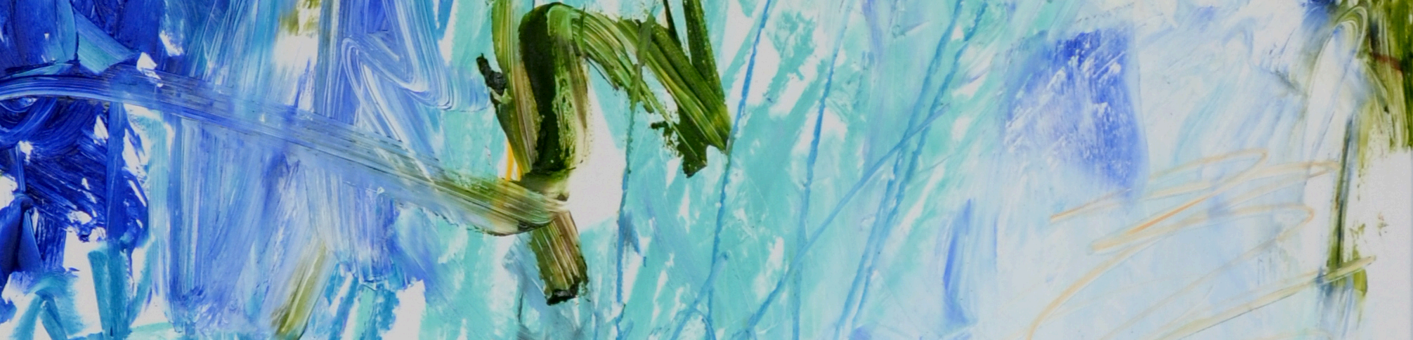 detail of an abstract painting
